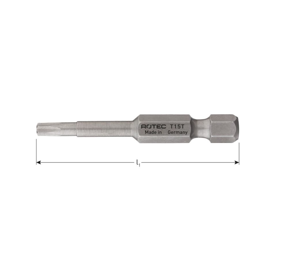 Schroefbit T, E6 3 ROTEC Schroefbit T, E6.3