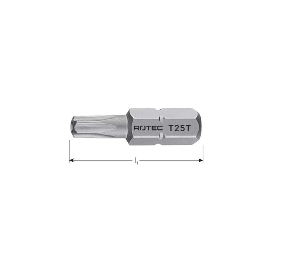 ROTEC Schroefbit T-T, C6.3