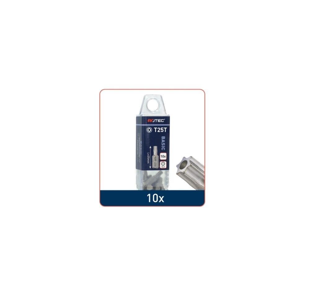 ROTEC Schroefbit T-T, C6.3 - specificaties 3