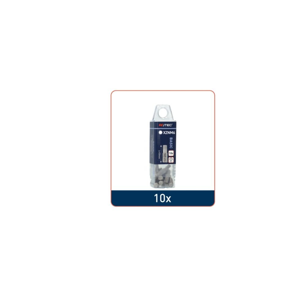ROTEC Schroefbit XZN, C6.3 - specificaties 2
