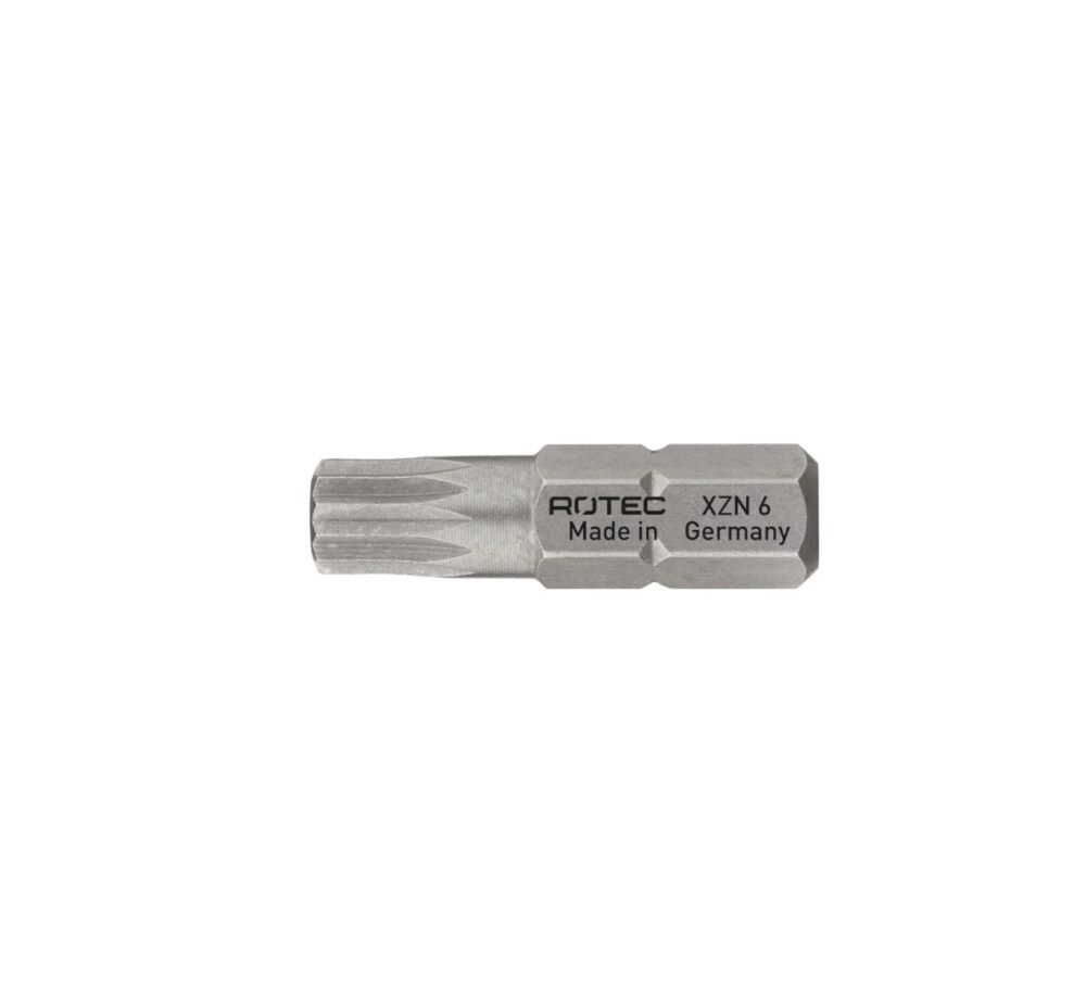 Schroefbit XZN, C6 3 specs
